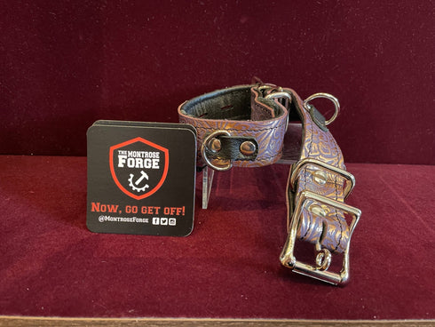 Thin Locking Buckle Wrist Restraints - Metallic